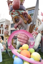 Las fallas ya lucen en sus emplazamientos.