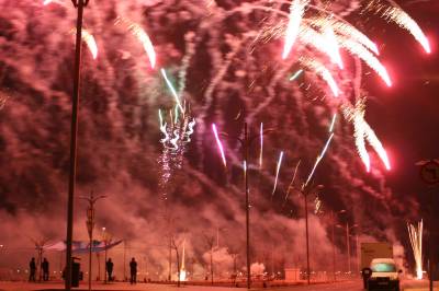 Nit de Foc en Novenes de Calatrava.