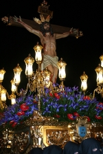 El Santísimo Cristo del Mar abre las procesiones de Semana Santa.