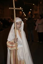 La Hermandad de la Oración en el Huerto desfila en el Sábado de Pasión.