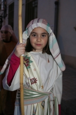 La Hermandad de la Oración en el Huerto desfila en el Sábado de Pasión.