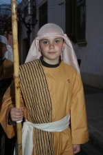 La Hermandad de la Oración en el Huerto desfila en el Sábado de Pasión.