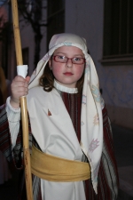 La Hermandad de la Oración en el Huerto desfila en el Sábado de Pasión.