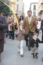 Gran manifestación relegiosa del Domingo de Ramos