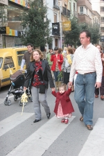 Gran manifestación relegiosa del Domingo de Ramos