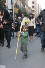 Gran manifestación relegiosa del Domingo de Ramos