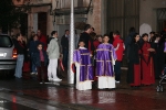 La lluvia obliga a suspender la procesión del Santo Entierro