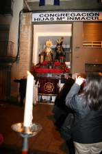 La lluvia obliga a suspender la procesión del Santo Entierro