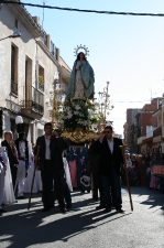Centenares de Valleros acuden al 'Encuentro'.