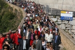 Masiva afluencia en la Romeria a Sant Vicent