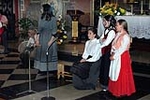 Los más pequeños representan la vida de Sant Vicent Ferrer