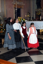 Los más pequeños representan la vida de Sant Vicent Ferrer