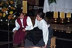Los más pequeños representan la vida de Sant Vicent Ferrer