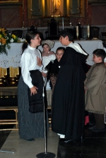 Los más pequeños representan la vida de Sant Vicent Ferrer