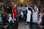 Los más pequeños representan la vida de Sant Vicent Ferrer
