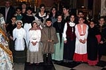 Los más pequeños representan la vida de Sant Vicent Ferrer