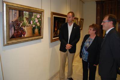 Carmen Gimeno expone su obra en el Caja Rural