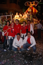 Reina y Damas cabalgata