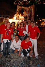 Reina y Damas cabalgata