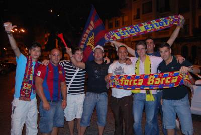 La Penya Barça y el Club 53 montarán una pantalla gigante para la final de la Champions