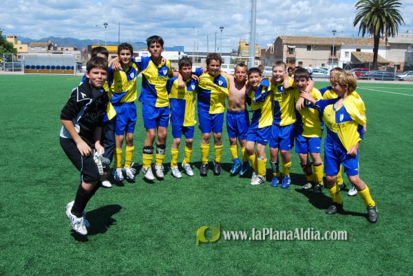 El Alevín B del Alqueries, campeón de liga