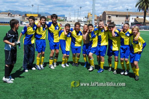 El Alevín B del Alqueries, campeón de liga
