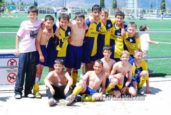 El Alevín B del Alqueries, campeón de liga