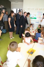 Font de Mora inaugura el colegio Pintor Sorolla