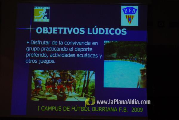 El Campus del Burriana Fútbol Base se despide hasta el año que viene