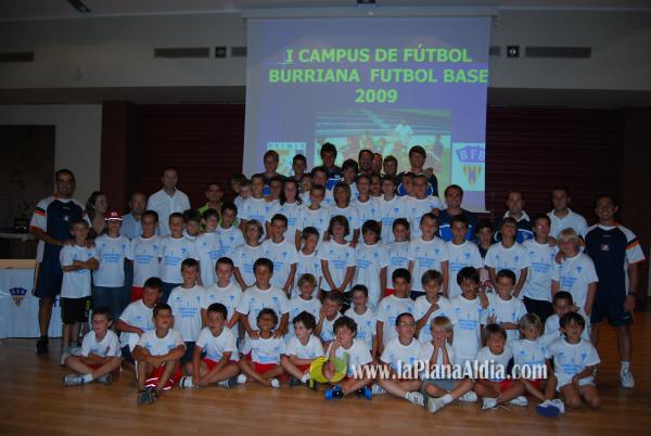 El Campus del Burriana Fútbol Base se despide hasta el año que viene