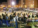 Toros en la plaza.