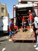Encierro infantil (toros pequeños)