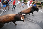 Tres heridos en el encierro de los disfraces.