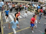 Tres heridos en el encierro de los disfraces.