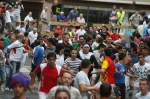 Tres heridos en el encierro de los disfraces.