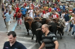 Tres heridos en el encierro de los disfraces.