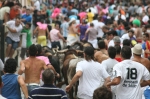 Tres heridos en el encierro de los disfraces.