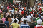 Tres heridos en el encierro de los disfraces.
