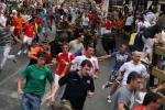Tres heridos en el encierro de los disfraces.