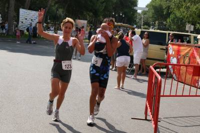 Joaquín Rubert y Aixa Cantavella, los mejores locales en el II Triatlón Ciutat de Vila-real