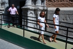 La Reina de Burriana Visita Espais de les Llums 