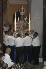 Devoción por la patrona.