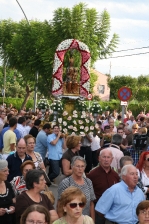 La Verge de Gràcia se queda sin besamanos en la Tornà