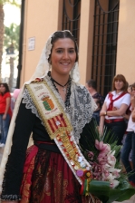 Las peñas muestran su devoción a la patrona