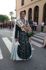 Las peñas muestran su devoción a la patrona
