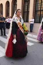 Las peñas muestran su devoción a la patrona
