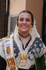 Las peñas muestran su devoción a la patrona