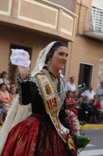 Las peñas muestran su devoción a la patrona