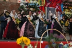 Las peñas muestran su devoción a la patrona