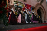 Las peñas muestran su devoción a la patrona